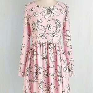 NWT Closet London Long Sleeve Dress Size 10